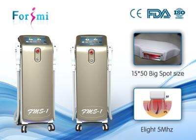 China freckles pigment age spots removal beauty machine IPL SHR Elight 3 In 1  FMS-1 ipl shr hair removal machine for sale