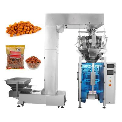 China Food Pulse Nuts High Speed ​​Automatic Weighing Counting Oats Salted Peanuts Packing Machine for sale