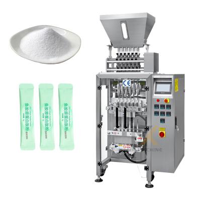 China High Quality Multi-lane Automatic Food Fish Collagen Powder Packing Machine for sale