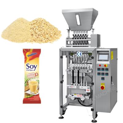 China Food Hot Sales Soybean Milk Powder Sachet Automatic Multi-Lane Stick Pouch Packaging Machine for sale