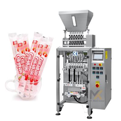 China High Speed ​​Multi Automatic Pop Lane Food Ice Lolly Liquid Stick Sachet Packing Sealing Machine for sale