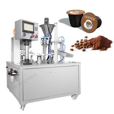 China Food CE Certification Quality Assurance Dolce Enthusiast Coffee Pod Coffee Capsule Filling Sealing Machine for sale