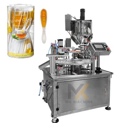 China Food Factory Price Low Cost Honey Spoon Filling Machine Raw Tea Honey Packaging Machine for sale