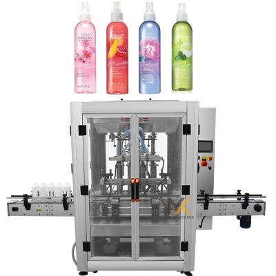 China Semi Automatic Food Pocket Body Spray Sample Scent Filling Machine With High Accuracy for sale