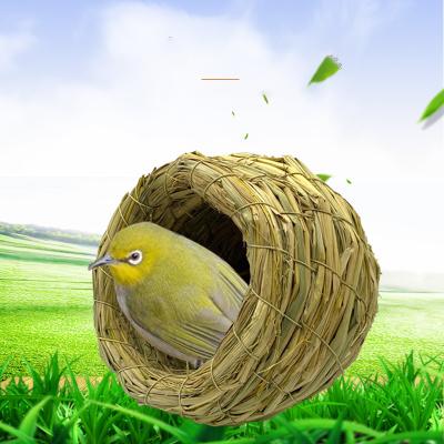 China Straw Breeding Nest Bird Cage Environmentally Friendly And Durable Viable for sale