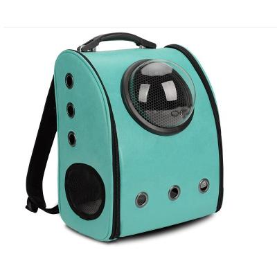 China Dropshipping Viable Pink Windproof PU Carrying Breathable Astronaut Bag Carrier Space Capsule Dog Cat Foldable Pet Backpack for sale