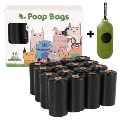 China 240pcs 16roll/box PPE Dog Poop Eco-friendly Wholesale Biodegradable Dog Waste Bag Disposable Poop Bag for sale