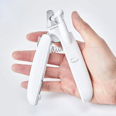 China Professional Wholesale Stocked Cat Nail Toe Claw Clippers Dog Scissors Pet Nail Clippers Led Light Nail Trimmer for sale