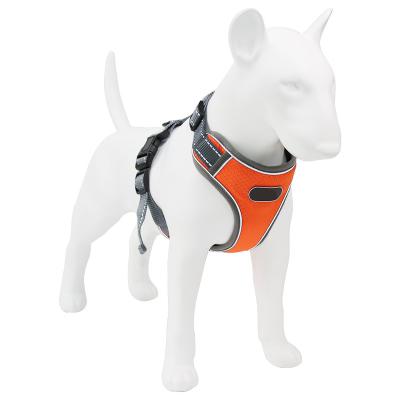 China Padded Tactical Soft Pet No Pull Adjustable Dog Harness For Medium And Large Dogs for sale