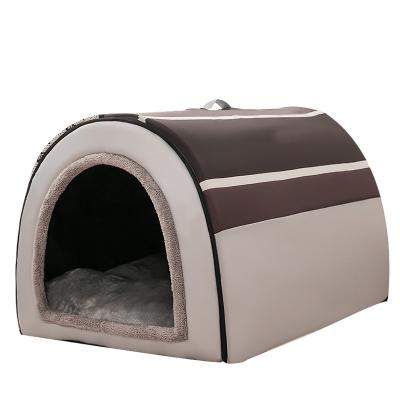 China Stocked Dog Kennel For Large Dogs In Four Seasons Autumn And Winter Warm Dog House Removable And Washable Pet Supplies for sale