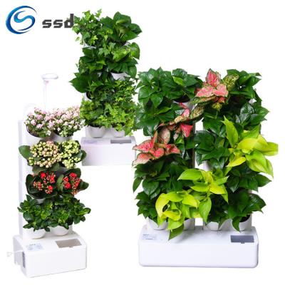 China Home Indoor Automatic Soilless Equipment Mini Cultivation Anti-corrosion Automatic Soilless Plant Water Timing Irrigation Intelligent Hydroponic Plant Pot en venta