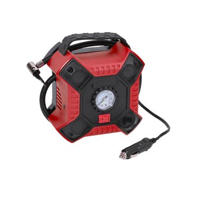 China Inflate Tires Hot Selling Air Compressor 12v Wholesale High Quality Portable Automatic Tire Inflator Pump zu verkaufen