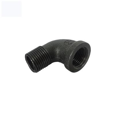 China Factory Direct Wholesale Cast Iron Malleable Pipe Fitting Elbow 90 Degree With Equal Elbow en venta