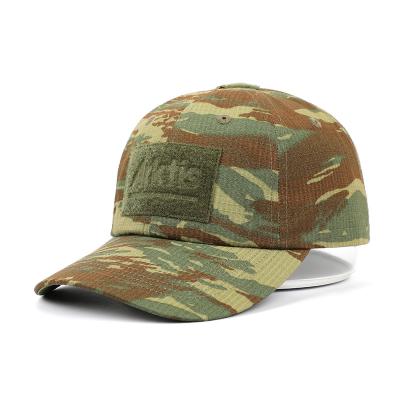 China COMMON Most Popular 6 Panel Baseball Hat, Custom Crown Buckle Camouflage Soft Dad Hats, Multicam Army Camouflage Tactical Hat for sale