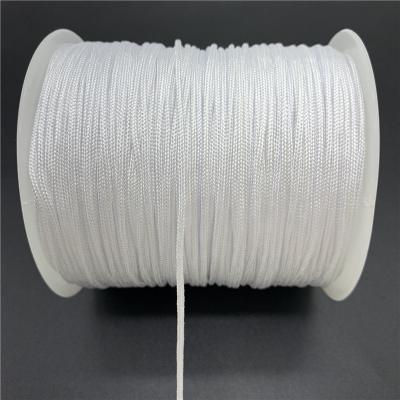 China Viable Low Price High Quality Red White Korean Waxed Rope 1.5 Mm Wax Rope Stone Wax Cotton Rope Bracelet for sale