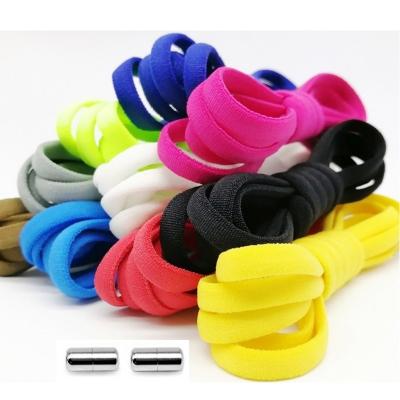 China Around No Tie Laces Around Elastic Shoe Laces Quick Easy Laces For Kids And Adult Sneakers Lace Lock for sale