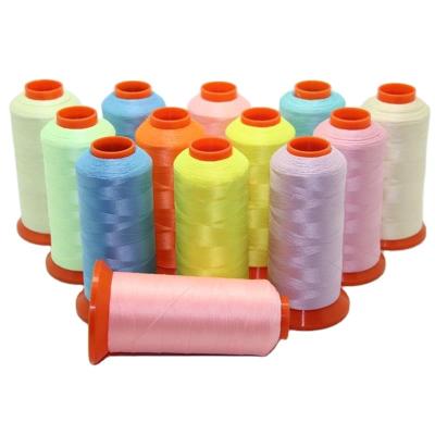 China Waterproof Polyester 100% 4000 yard industrial embroidery sewing thread 75d 120d/2 40s/2 5000m for embroidery machine for sale