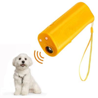 China Mini Sonic Bark Deterrents Silencer Viable Upgraded Anti Bark Device For Dogs Dog Ultrasonic Bark Deterrent for sale