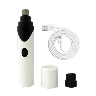 China Viable Improved Rechargeable Professional Electric Dog Nail Grinder USB Pet Nail Grinder for sale