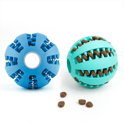 China Viable Bestsellers 2020/2021 Amazon Rubber Pet Balls Toys Ball Chew Cleaning Toys Dog With Unique Suction Cups for sale