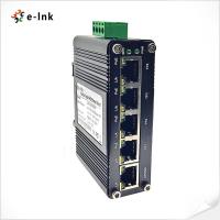 China Interruptor portuario de Ethernet del interruptor 4 10/100TX 802.3at PoE 1Port 100TX de Mini Industrial PoE en venta