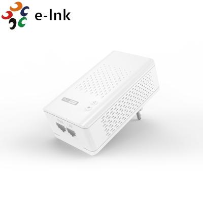 China 1200Mbps Wireless 2 Port Powerline Adapter Kit PLC Range Extender for sale