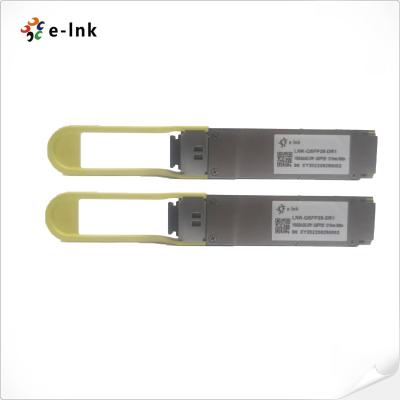 China 100GBASE-DR1 Ethernet SFP Transceiver 100G QSFP28 Transceiver Duplex LC 1310nm 500m for sale