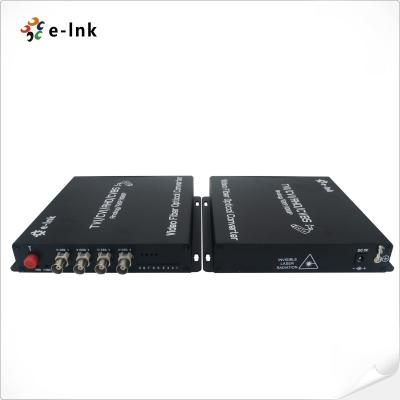 China 4-Ch AHD/CVI/TVI Video Converter Transmitter and Receiver for 2MP Camera for sale