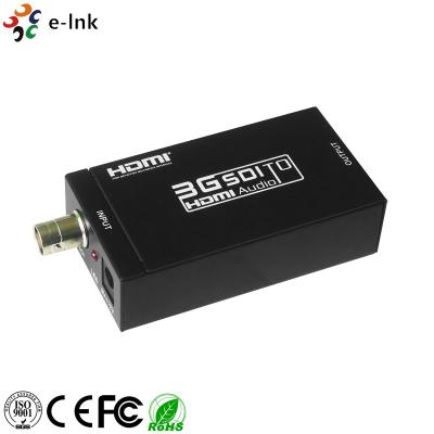 China Fiber video Converter Mini 3G/HD/SD-SDI to HDMI Converter Allows SD-SDI, HD-SDI and 3G-SDI signals zu verkaufen