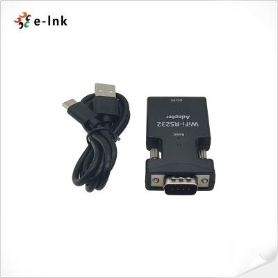 Cina Mini RS232 to Wifi Adapter RS232 Wireless Extender Transparent Transmission Wifi-RS232 adapter No Drive Telnet Protocol in vendita