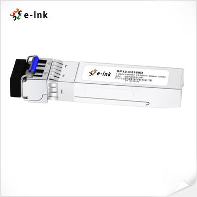 China 1.25G Single Mode SFP Module - CWDM DFB Duplex LC 40KM With DDM for sale