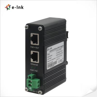 Cina Adapter per iniettore PoE all'ingrosso 95W 802.3bt 1000M Din Rail Gigabit Power Injector 48V DC Output in vendita