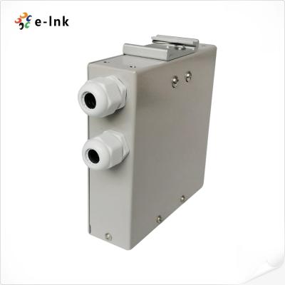 Cina Casella di splicing in fibra DIN-Rail a 6 porte - resistente, compatibile con FC/SC/ST/LC, splicing a 12 fibre in vendita