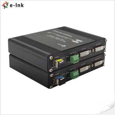 Китай 1Ch 1080P Bidi DVI + 1Ch Bidi RS232 + 1Ch Bidi Стерео Аудио + GPIO через волоконный расширитель продается