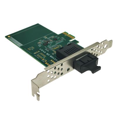 China 100M Fiber Optic LAN Card ( Network Interface Card ) for sale