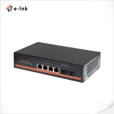 Cina 2.5G 4 porte PoE a 2 porte 10G SFP + Fiber PoE Switch 802.3at 30W in vendita