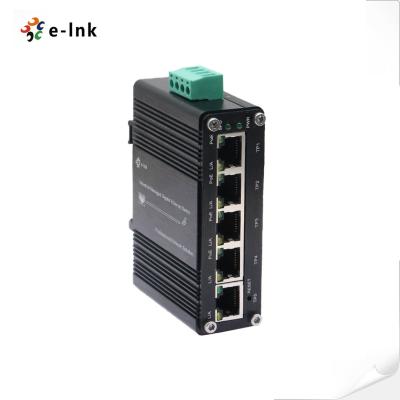 China Mini Industrial Web Managed Industrial 5 Port POE Switch Smart CCTV Solar 12V-48V for sale