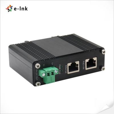 China Industrial 10/100/1000Mbps 802.3bt PoE++ Splitter Output Voltage 19VDC for sale