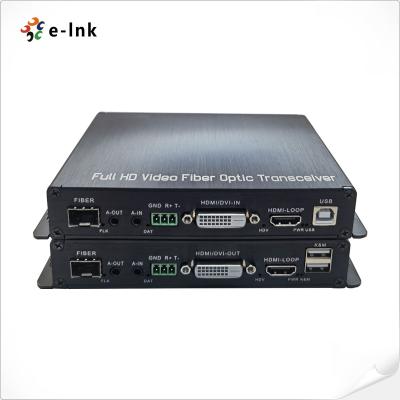 중국 Bidi 오디오 GPIO가 있는 Hdmi 여성 변환기 USB KVM RS232에 1080P Dvi 판매용