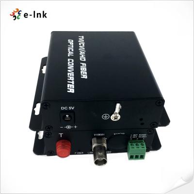 China Video Fiber Converter 1Ch HD-AHD/HD-CVI/HD-TVI/CVBS 4-In-1 Fiber Media Converter for sale