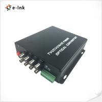 China Vídeo del convertidor HDAHD CVI TVI CVBS 4-In-1 de la fibra óptica de la cámara CCTV del 8-canal 1080P en venta