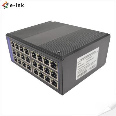 China 48v IPv6 Industrial PoE Switch 10M/100M/1000M 16 PoE Port + 8 RJ45 Port for sale