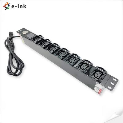 China PDU-Stromverteiler 1U 8 Ertrag gemessenes PDU Port-16A/2800W zu verkaufen