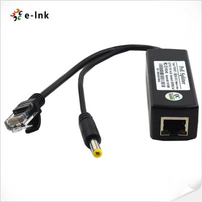 China 10/100M 30W 1.25A PoE Splitter 12v Passive Power Over Ethernet Splitter for sale