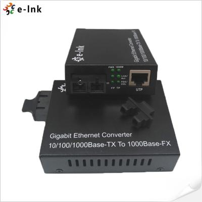 China Media Converter 10 / 100 / 1000M Full-Duplex / Half-Duplex Auto-Sense for sale