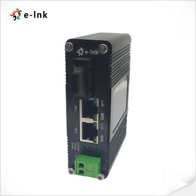 China Mini Industrial 2-Port 10 / 100Base-TX to 100Base-FX Media Converter for sale