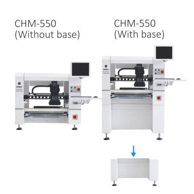 Chine CHM-550 machine de montage composante de carte PCB de SMT de têtes de la haute précision 4 avec le Tableau à vendre