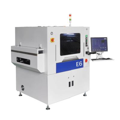 China E6 Full-automatic Vison SMT Solder Paste Printer Screen Printing Machine 600x350mm for sale