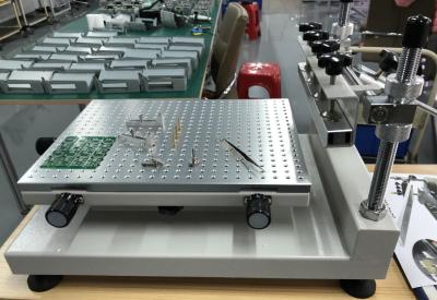 China High Precision SMT 3040 Manual Solder Paste Printing Machine Stencil Printer for sale