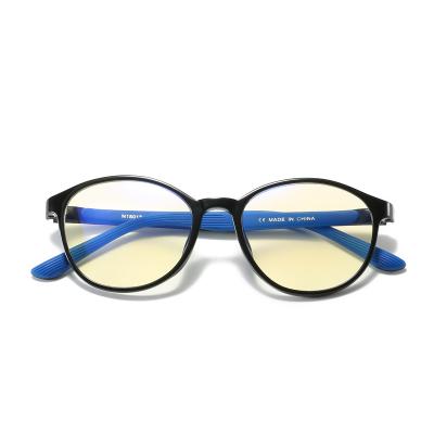 China Computer Glasses Blue Blocking 2021 Sound Material Blue Light Blocking Computer Glasses TR90 New Children Boys Girls Baby Kids Anti Stock Eyeswear for sale